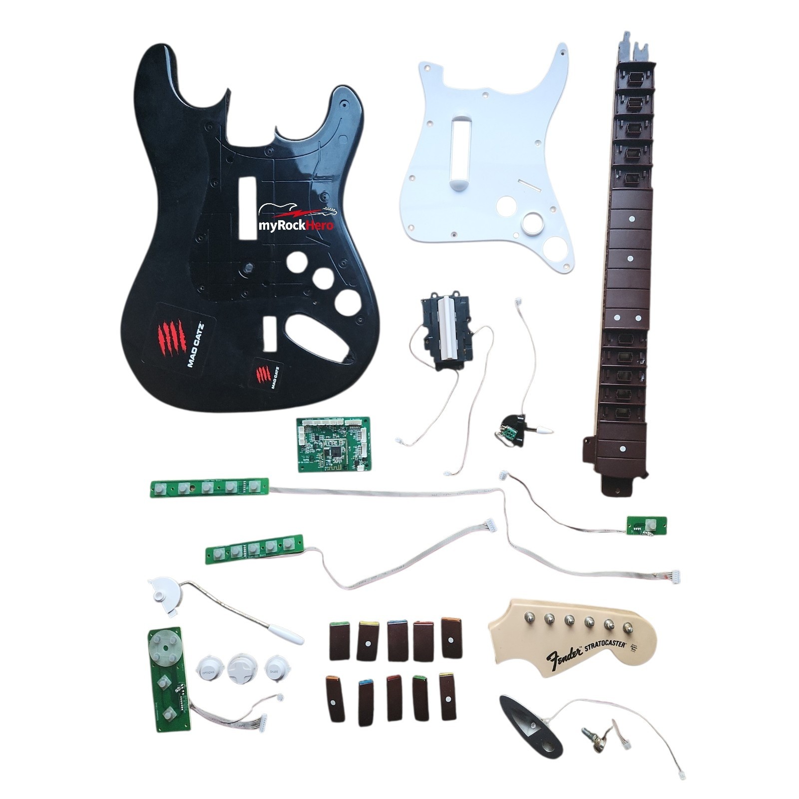 PS4 Rock Band 4 OEM Controller Replacement Parts Playstation JAGUAR Stratocaster