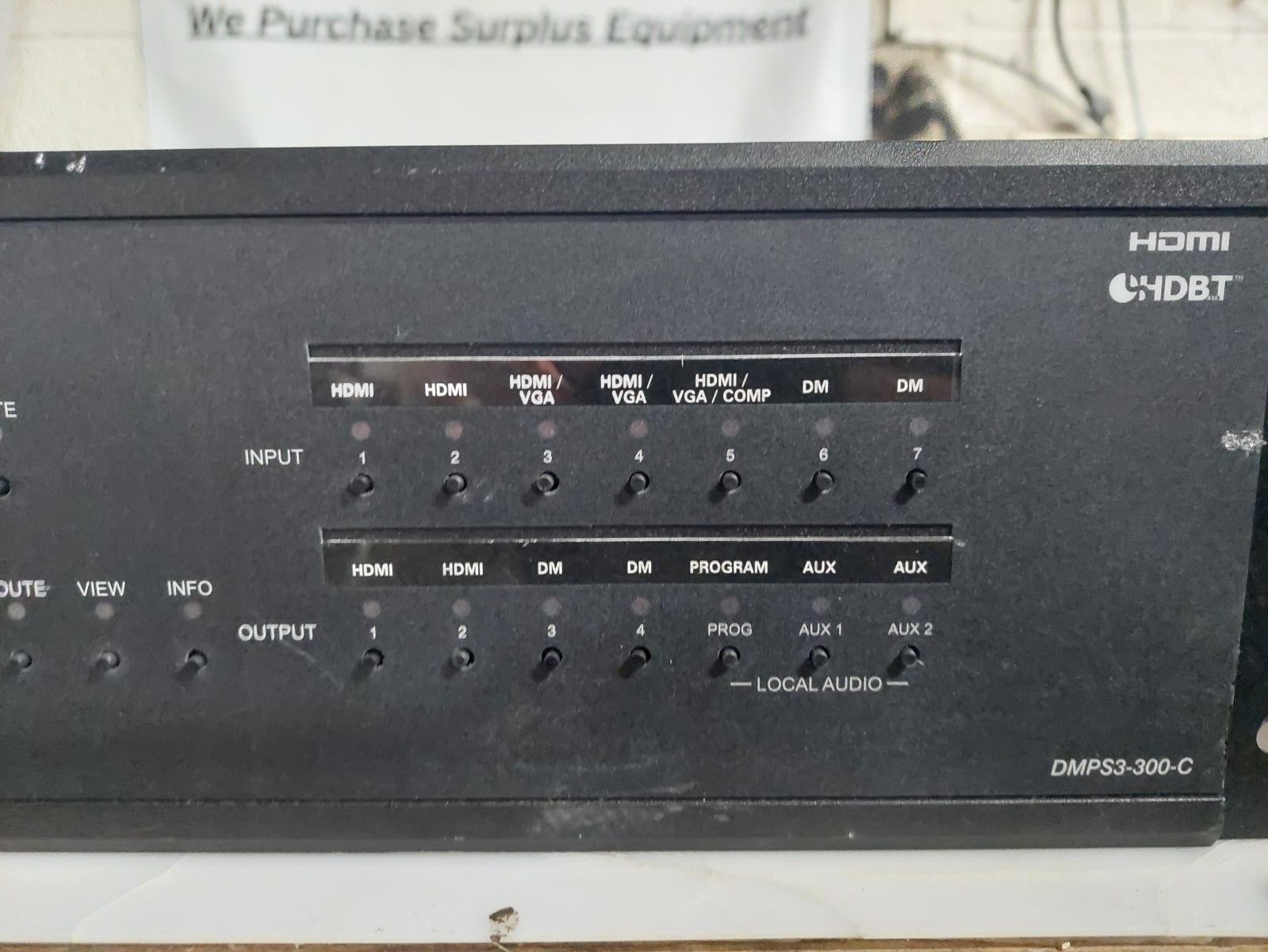 Crestron DMPS3-300-C Professional Media System
