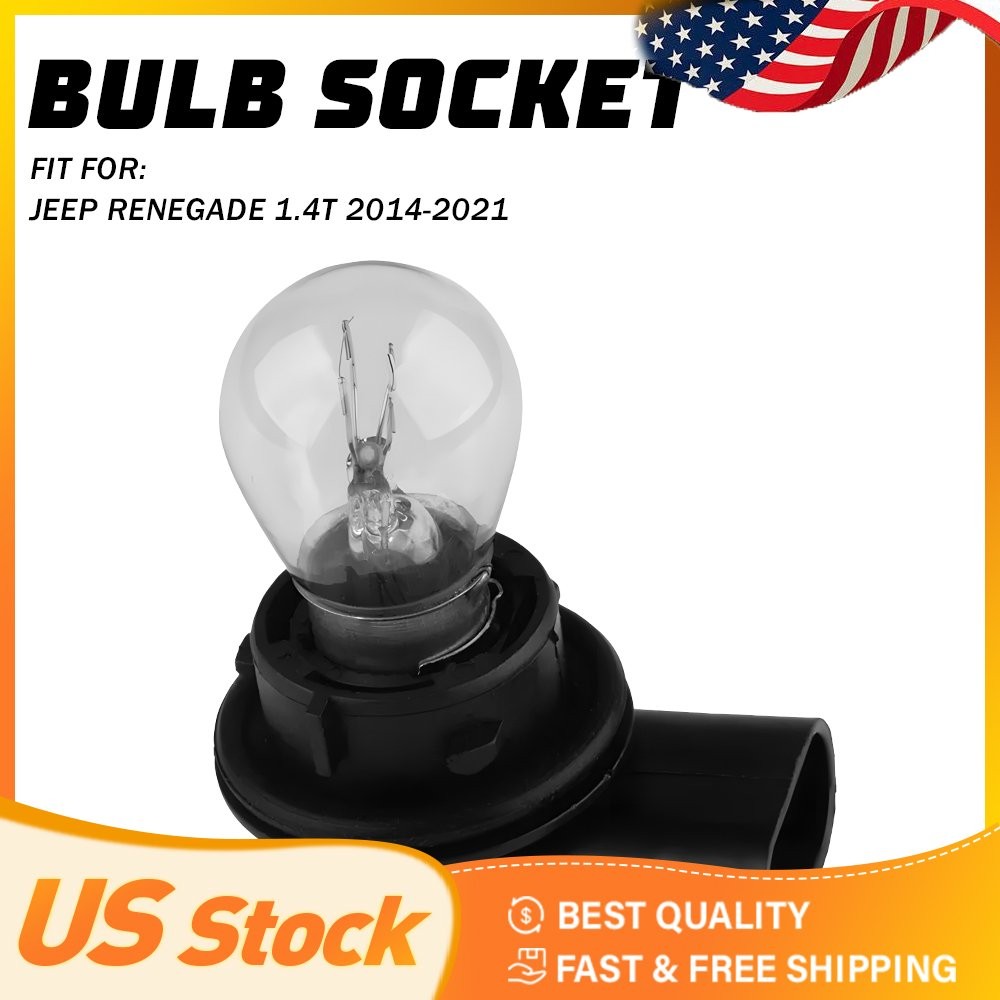 Front;DRL;Daytime;Running;Light;Bulb;w/;Socket;Fits;Jeep;Renegade;1.4T;2014-2021