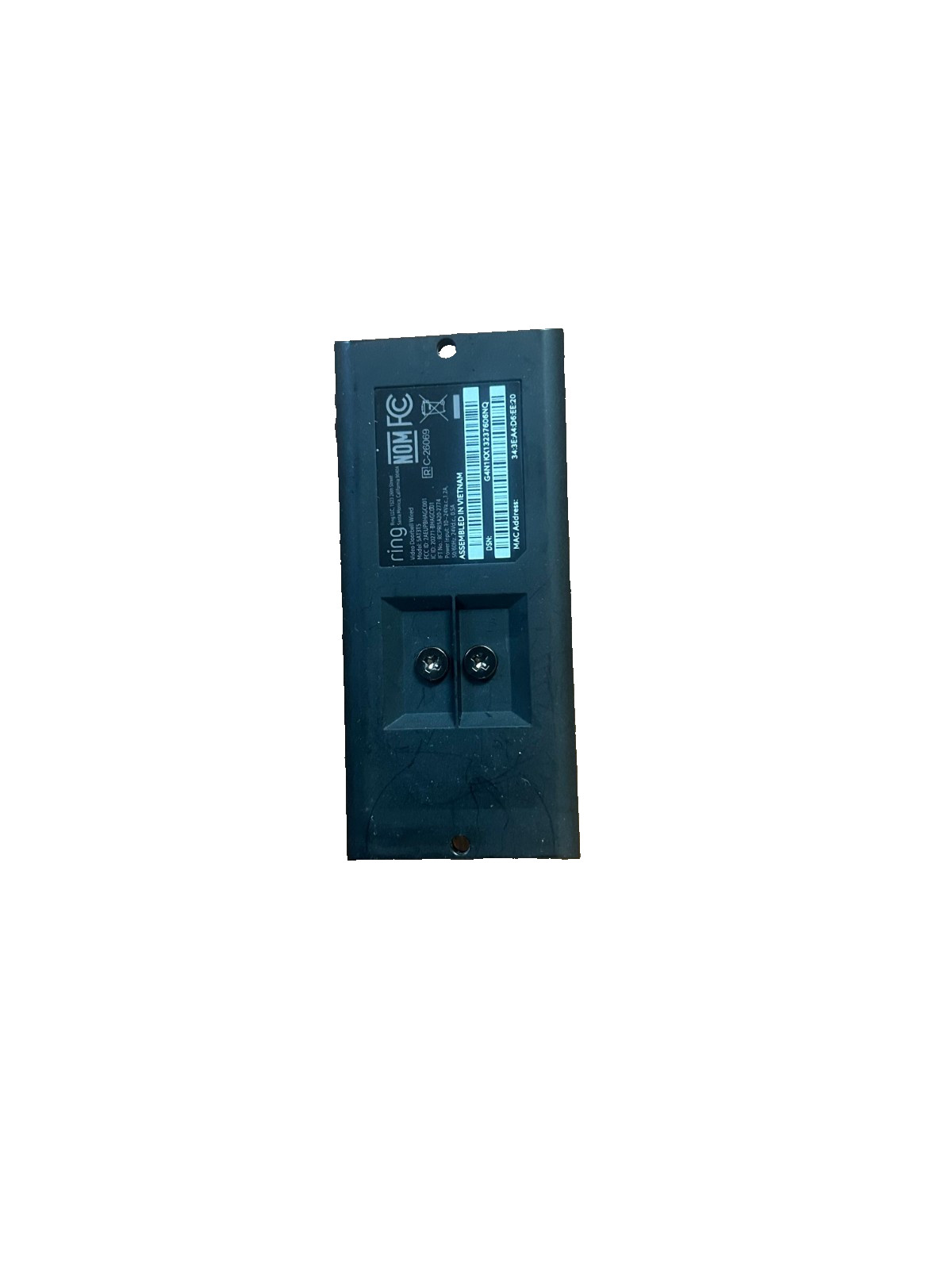 Ring Wired Doorbell (Model 5AT3T5) Open Box