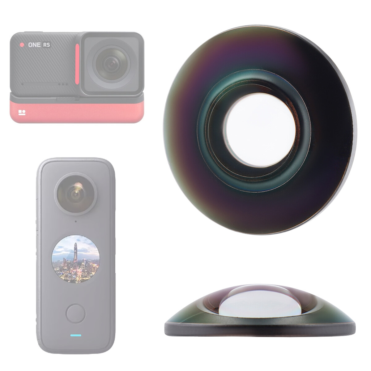 Camera Lens Replacement For Insta360 One X/One R/One X2/One RS Camera Authentic