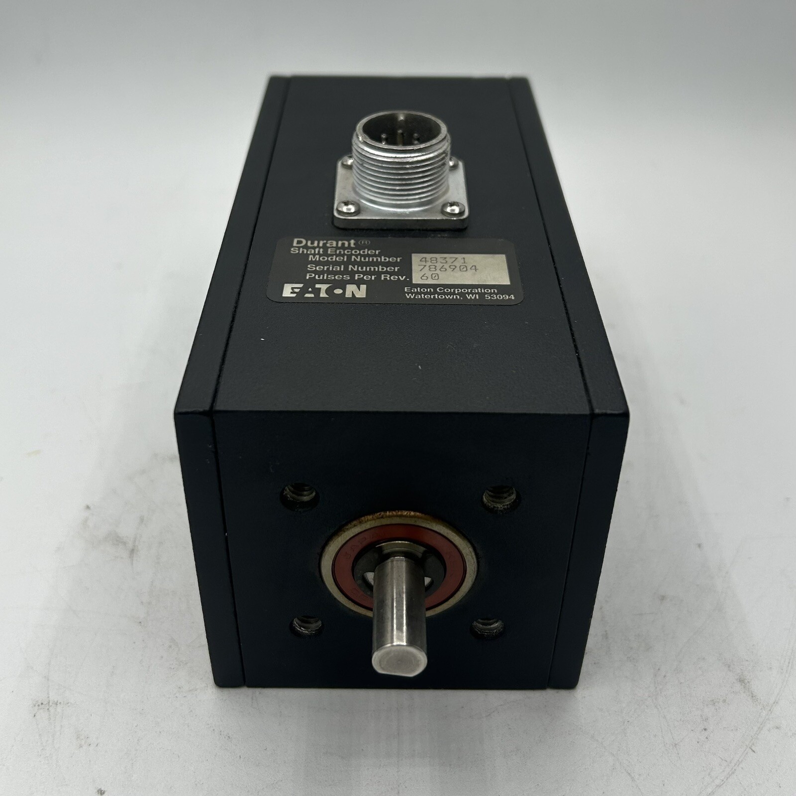 Eaton-Durant 48371 Shaft Encoder, Single Channel, 60 PPR