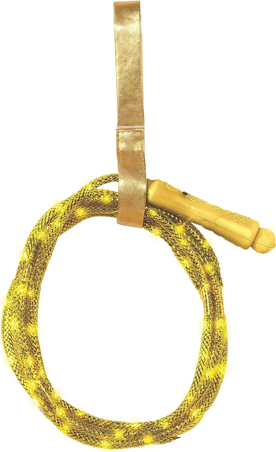 Wonder Woman Light-Up Lasso 1984 Fancy Dress Up Halloween Costume Accessory