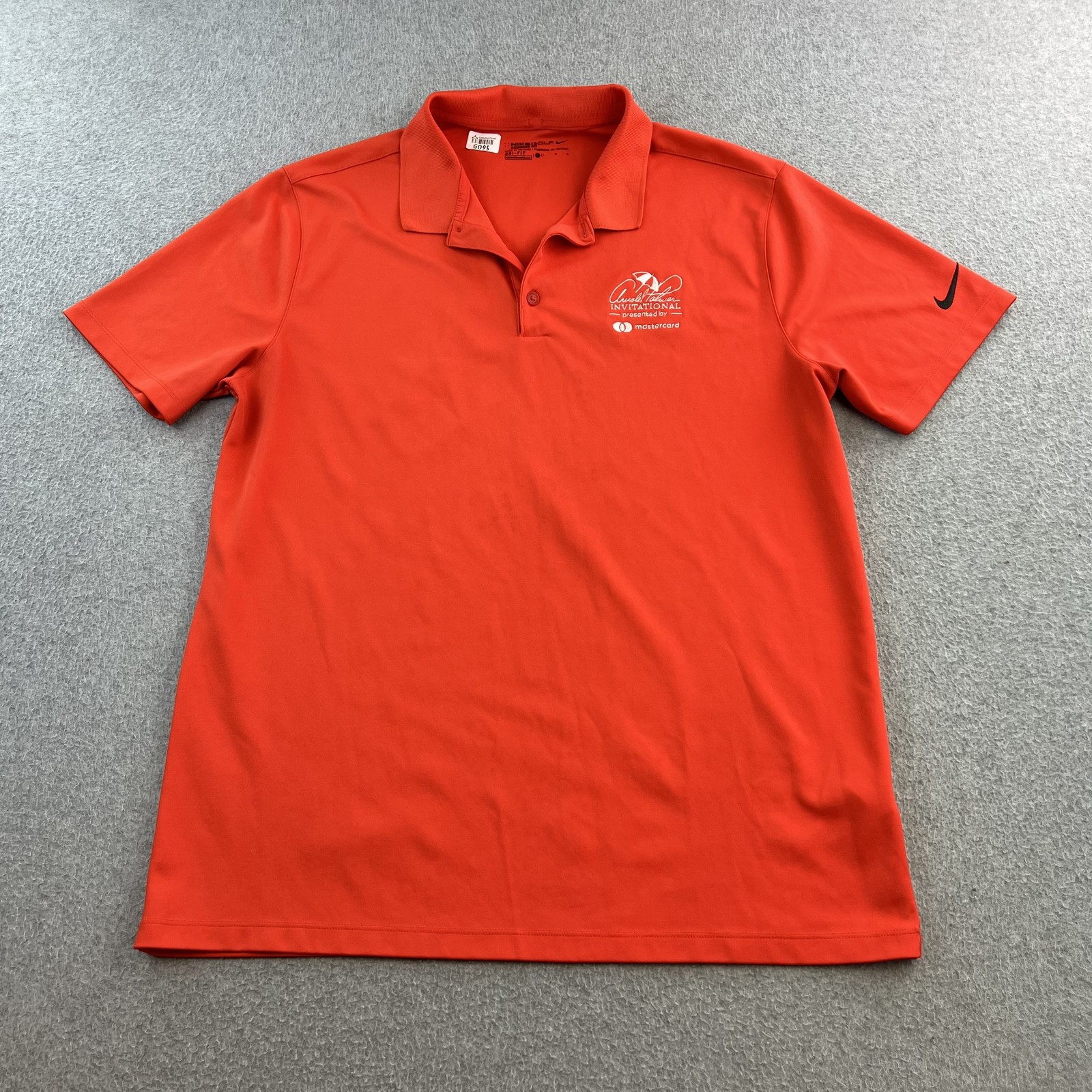 Arnold Palmer Invitational Shirt Mens Large Golf Nike Dri Fit Active Adult