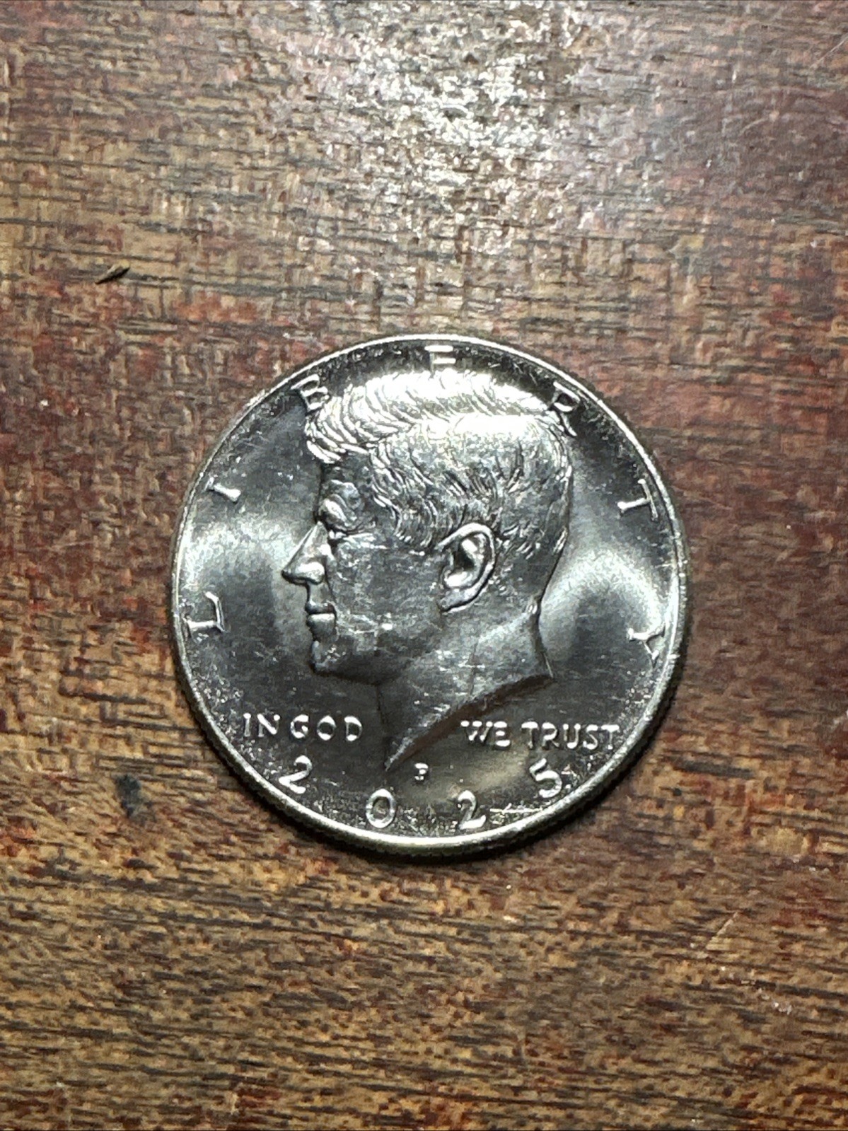 2025 P Kennedy Half Dollar