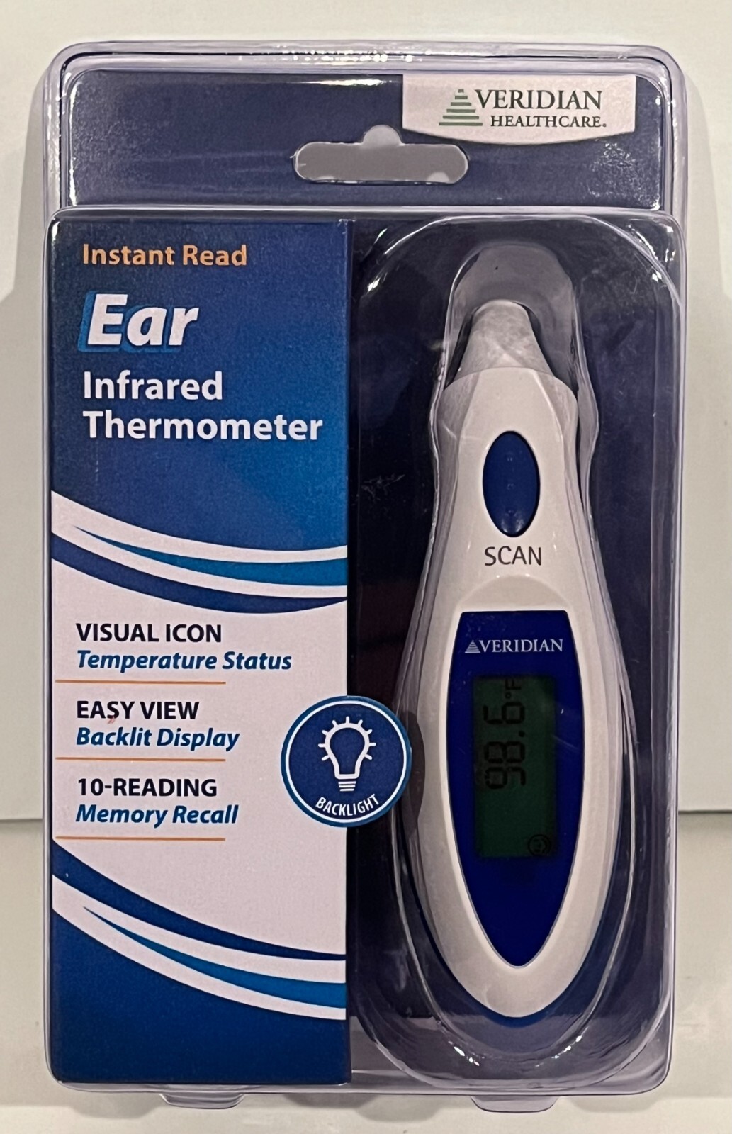 Brand New Sealed - Veridian HealthCare Ear Infrared Thermometer