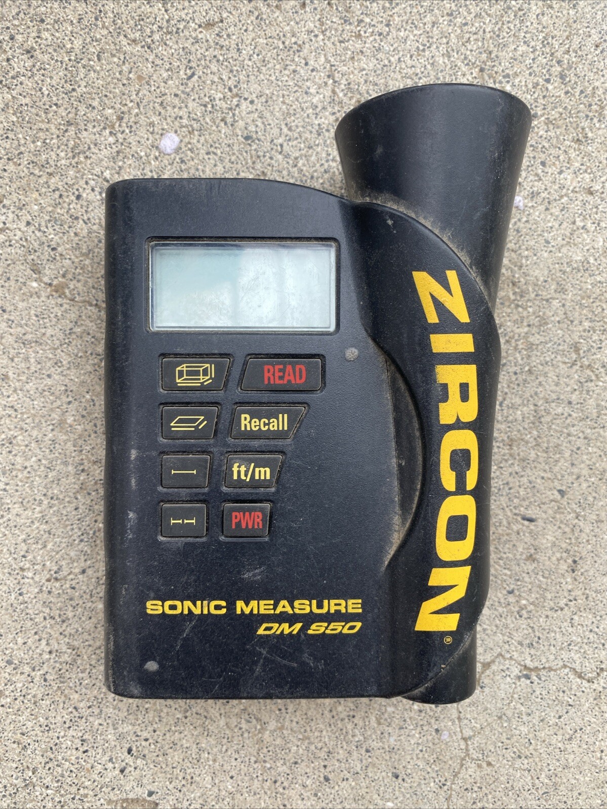 ZIRCON Sonic Measure Device DM S50 Sound Wave Up to 50 Feet