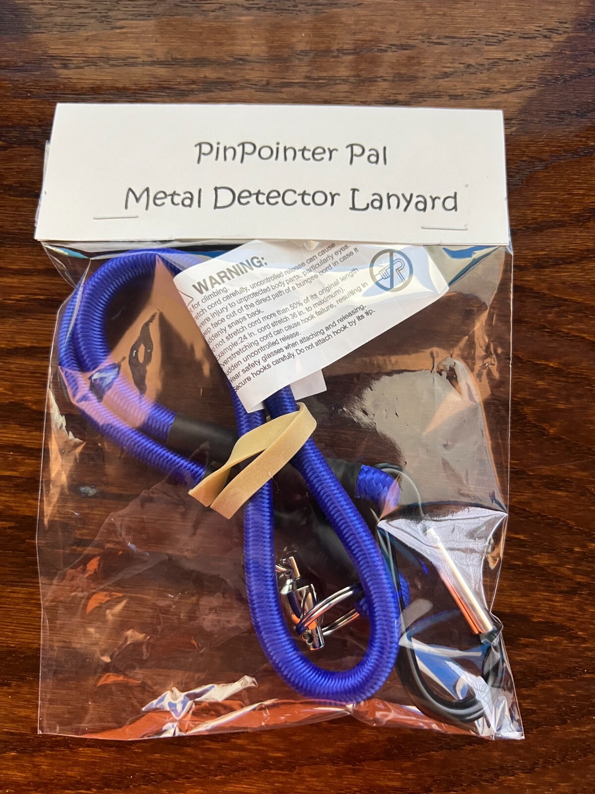 PinPointer Pal Metal Detector Lanyard - 24" Orange