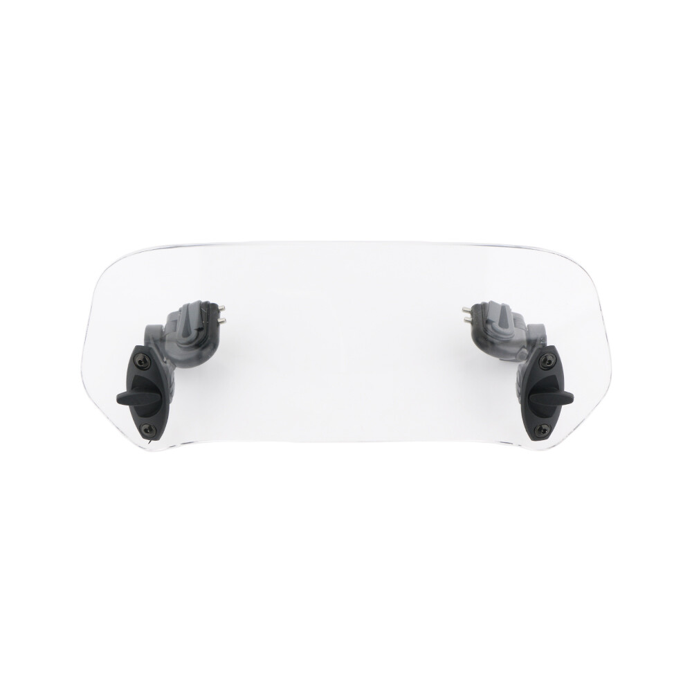 Motorcycle Adjustable Clip-on Windscreen Extender Windshield Extension Universal