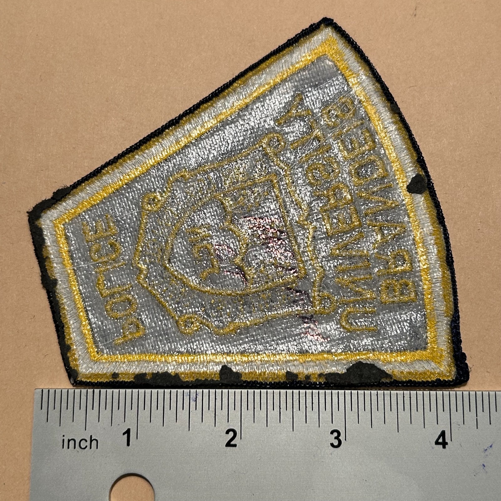 Brandeis University Police patch