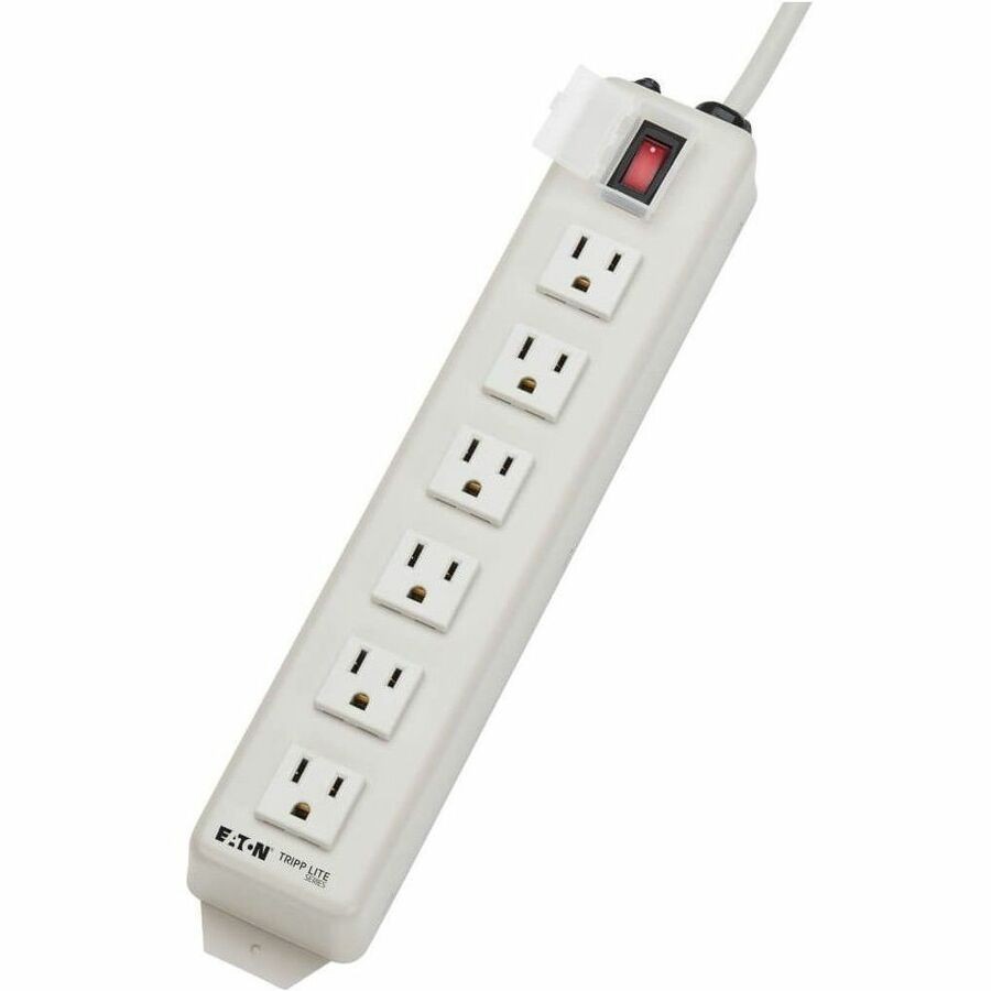 Tripp Lite Power Strip 120V 5-15R 6 Outlet Metal 6' Cord 5-15P (TLM606NC)