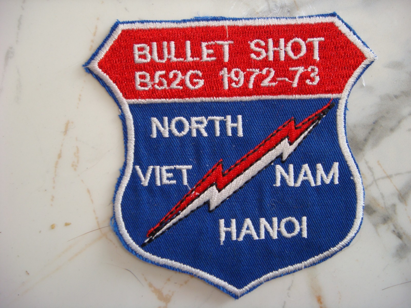 USAF B 52G BULLET SHOT NORTH VN HANOI VIETNAM WAR PATCH