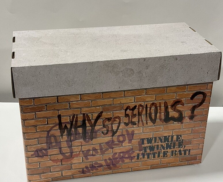 Why So Serious Joker Twinkle Twinkle Little Bat Yang Street Gang Comic Art Short