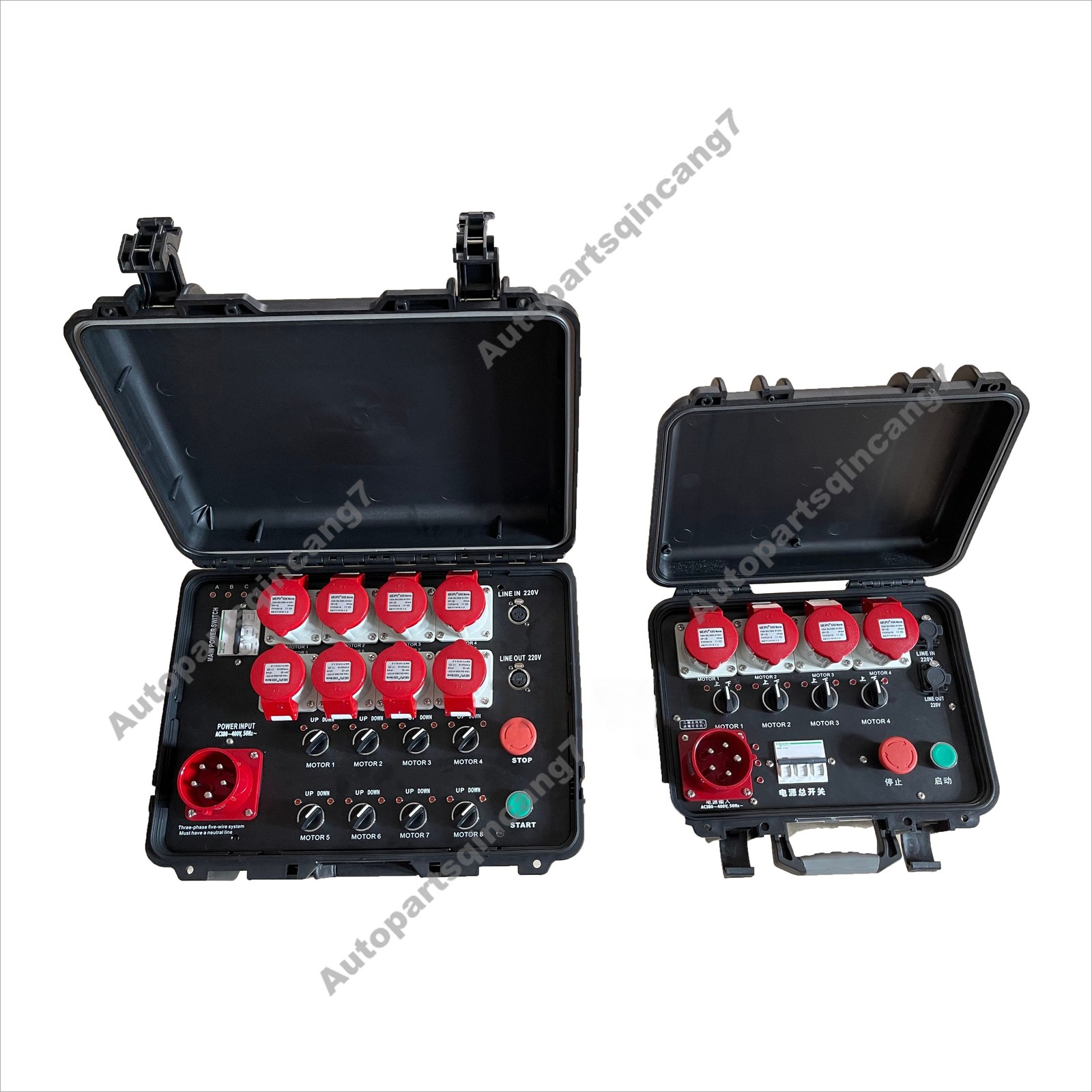 4CH/8CH Stage Electric Hoist Intelligent Controller  with Emergency Stop Button