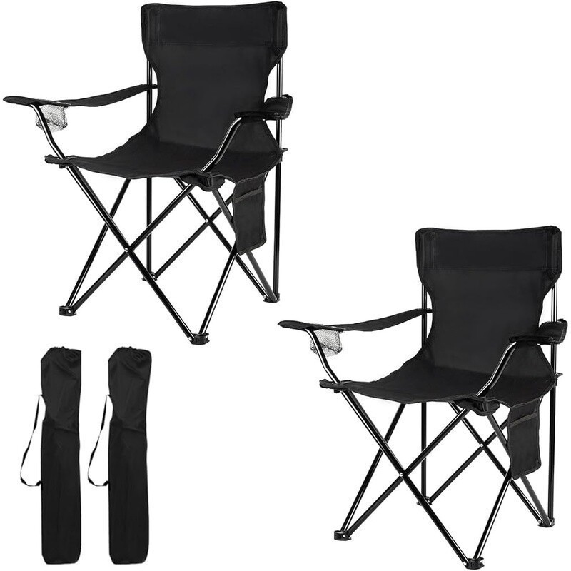 Lightweight Folding Camping Chair Portable Outdoor Sports Beach Lawn Chair New