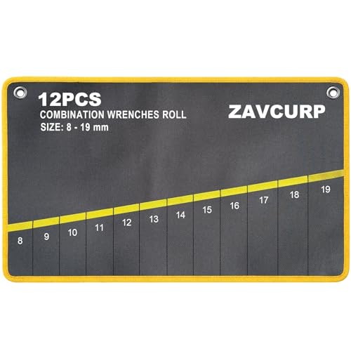 Roll Up Pouch Metric 12 Pockets (8-19mm)