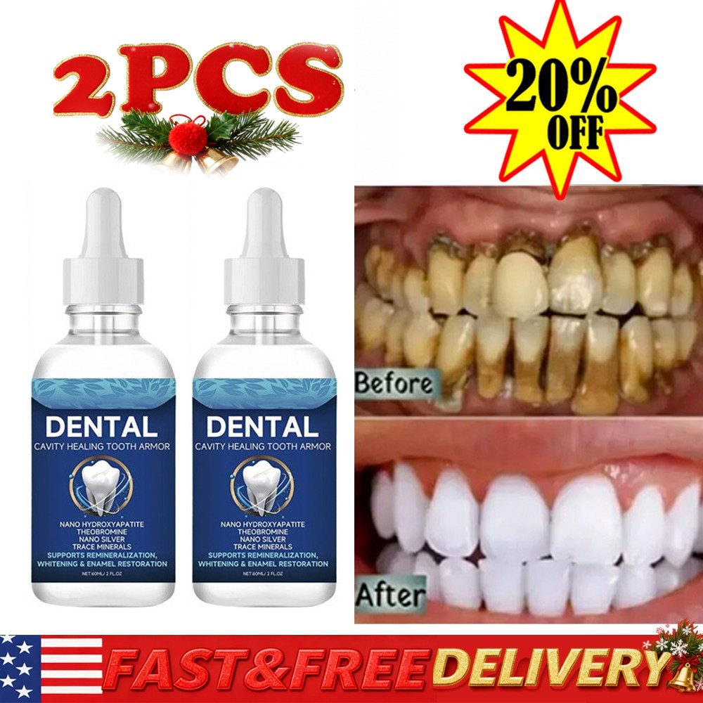 2PACK 60ml Tooth care solution Cavity Healing Tooth Armor NEW HOT ~US