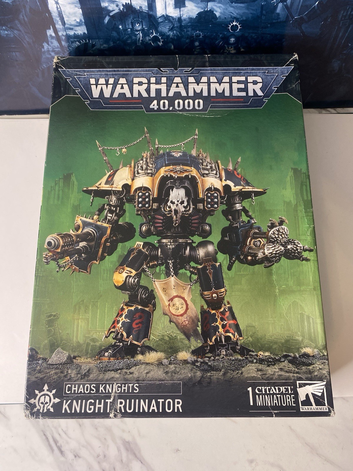 Warhammer 40k Chaos Knights Knight Ruinator / Abominant New In Box Sealed GW