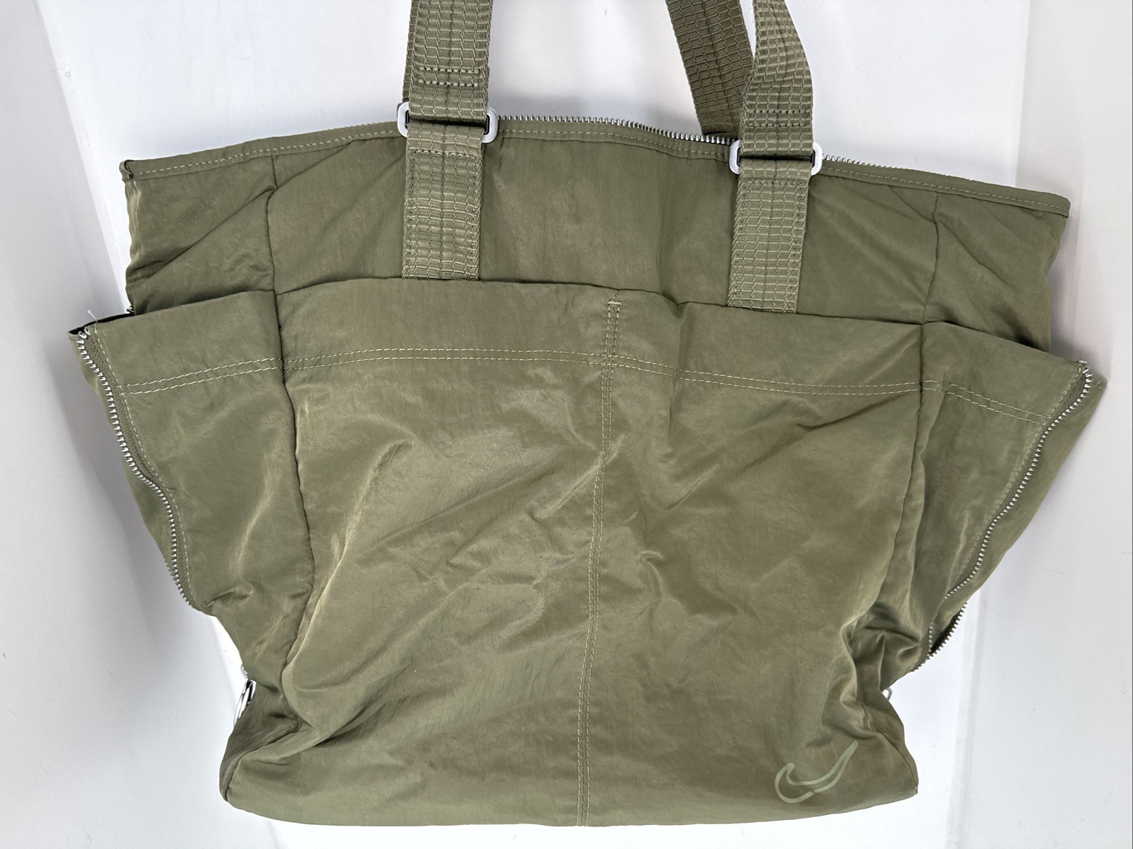 Nike Olive Green Tote Bag 18"