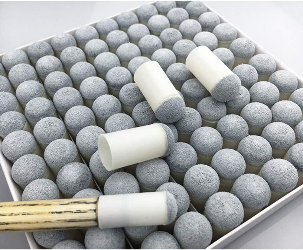 40 PCS Surtido De Tacos Billar Para Piscina Puntas Presion 9mm 10mm 12mm 13mm