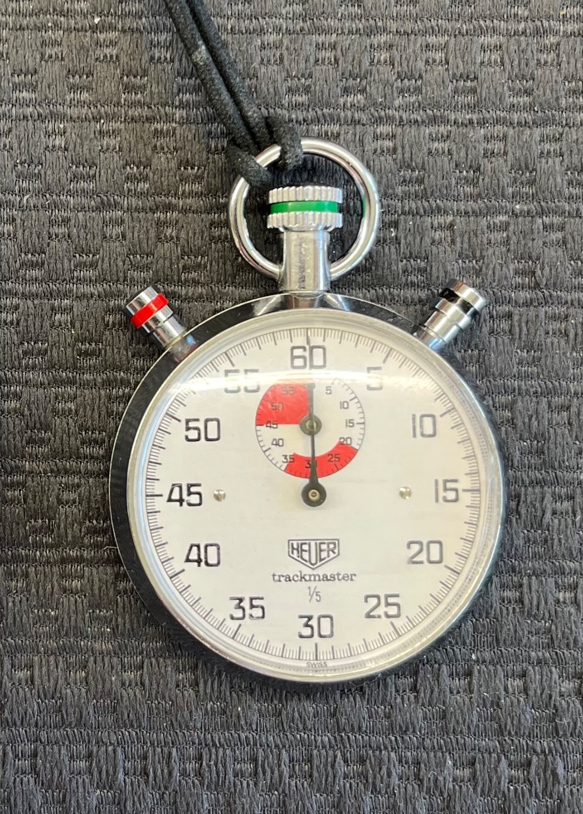heuer  trackmaster stop watch