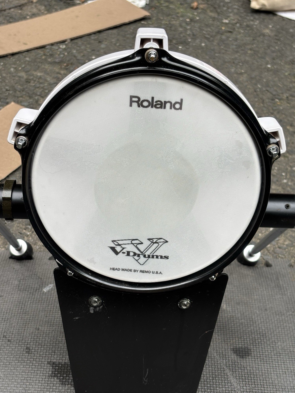Roland KD-80 V Drum Mesh Kick Pad Trigger KD80 80 White