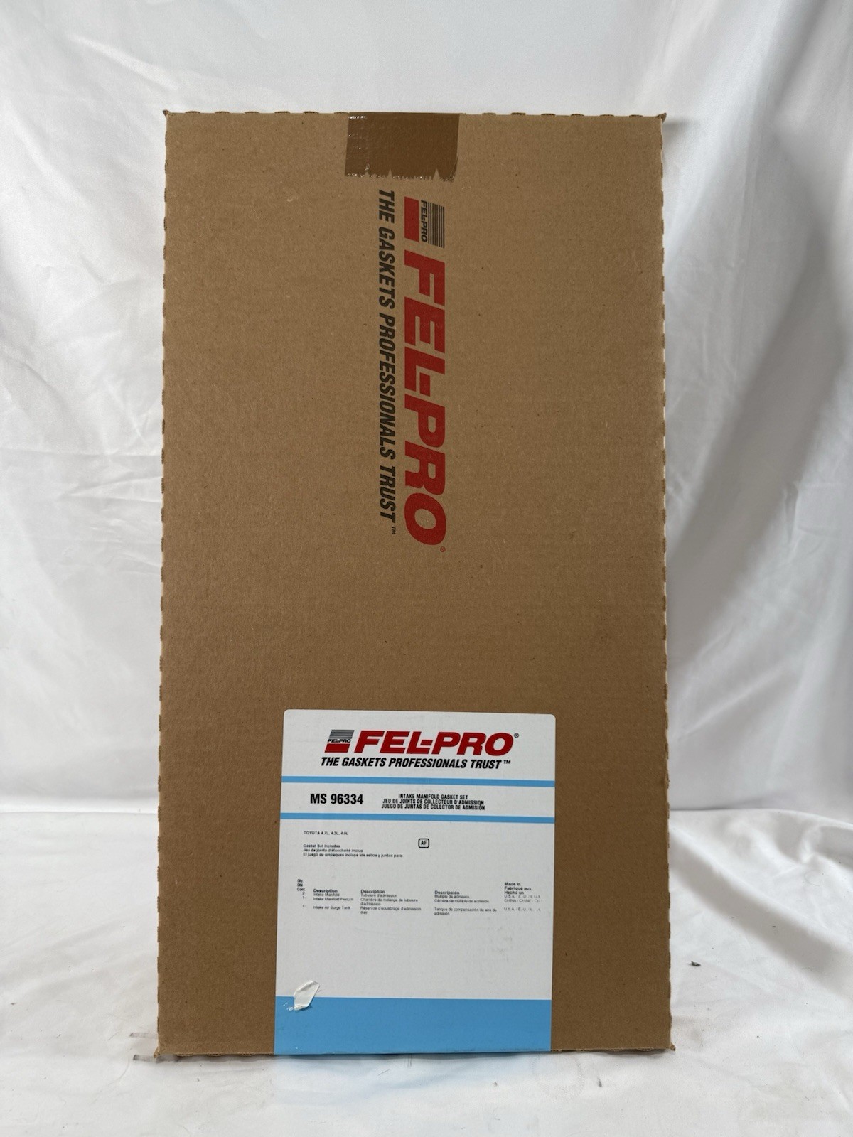 Fel-Pro Intake Manifold Gasket Lexus Gx470 Lx470 Ls430 GS430 Toyota MS96334