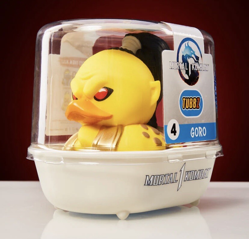 TUBBZ 1ST EDITION Mortal Kombat Goro Collectible Duck Vinyl Figure JEEP