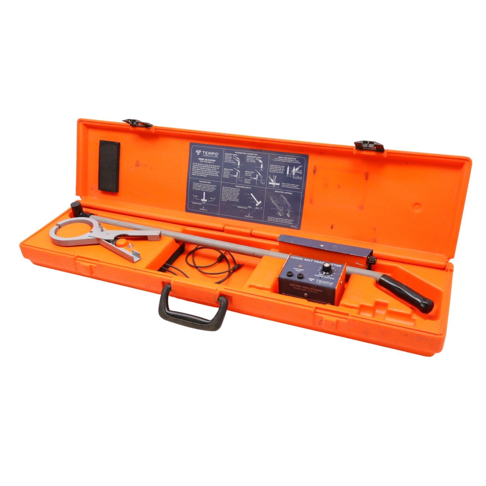 Tempo 501 Tracker II Underground Cable and Wire Locator