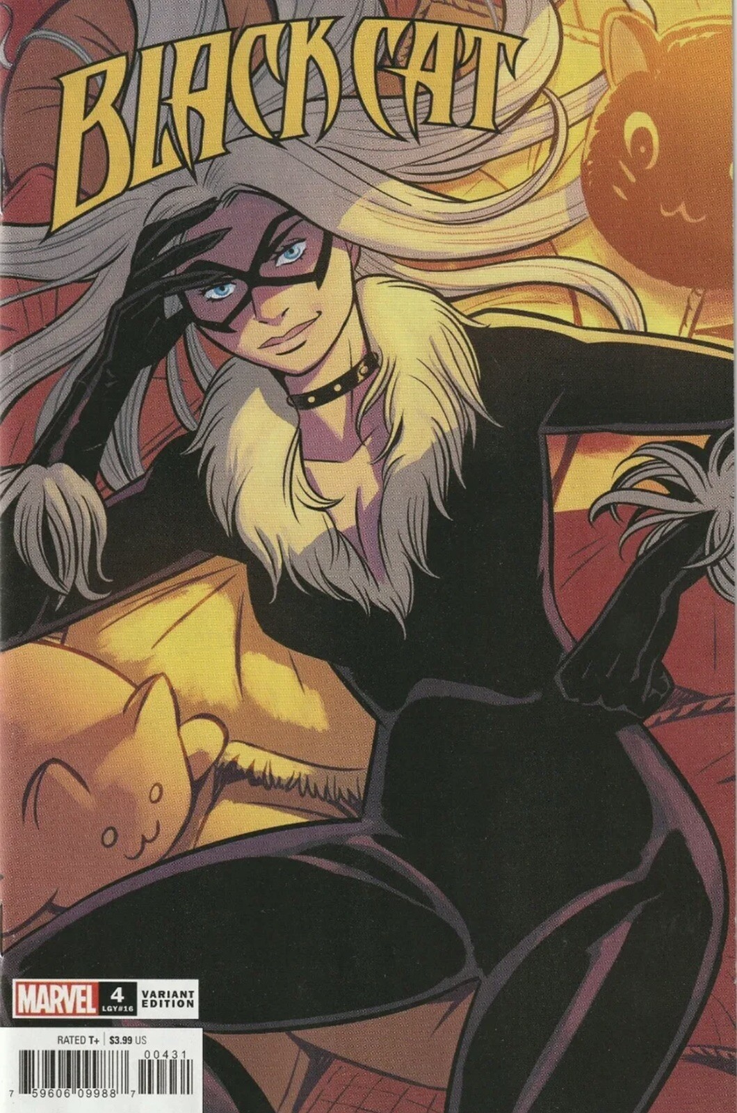 BLACK CAT #4 BUSTOS VARIANT 2021 MARVEL COMICS NM
