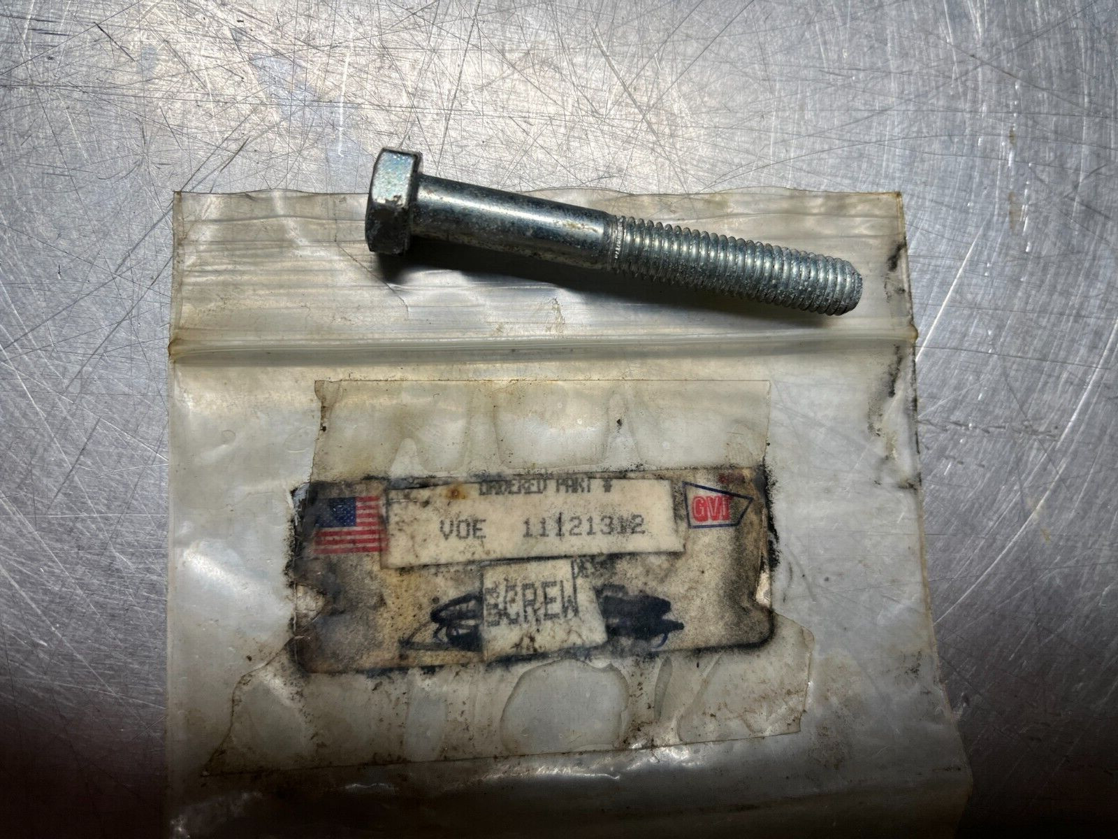 11121312  OEM  Volvo  SCREW  QTY of 2  Penta   Ingersoll Rand  1112-1312