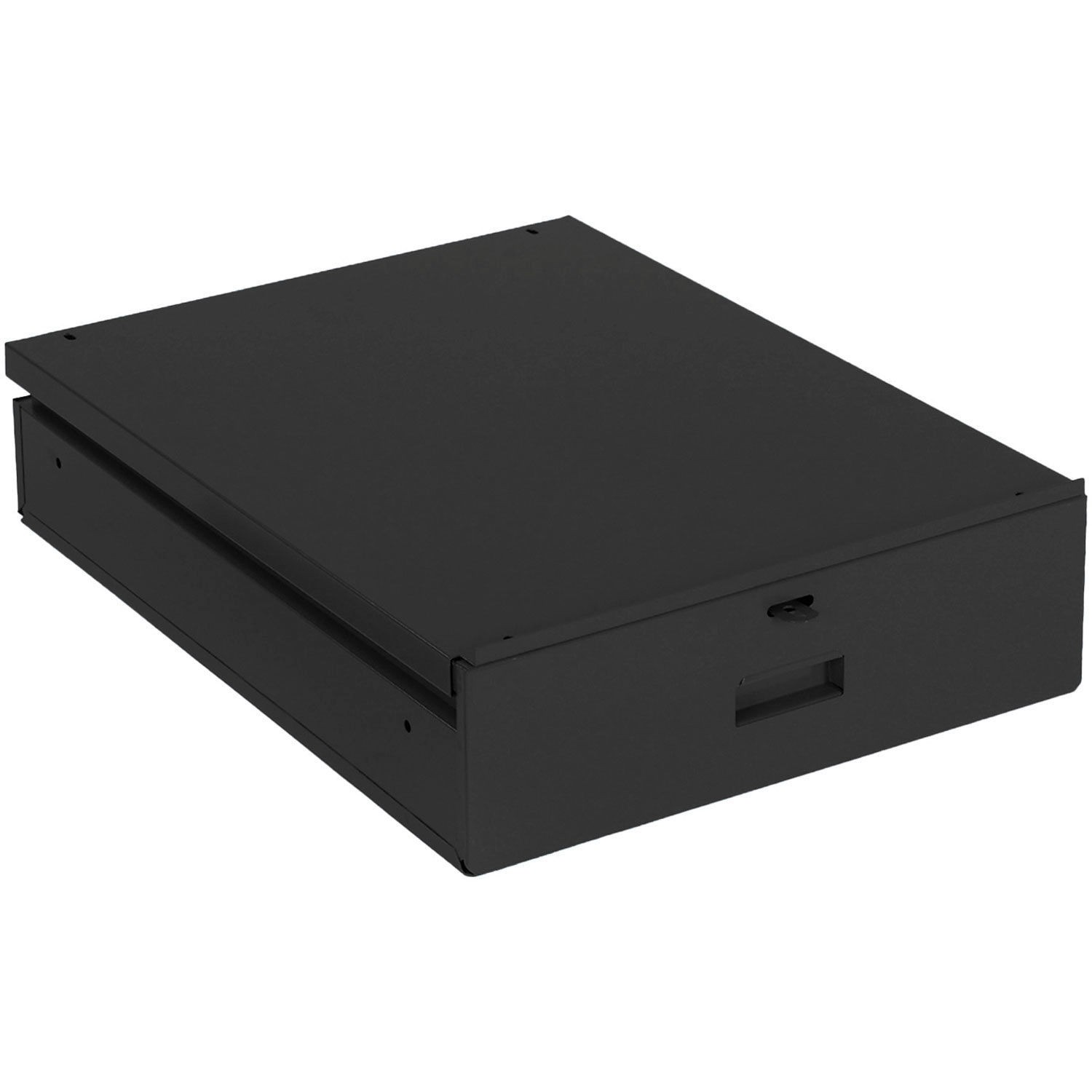 Global Industrial Workbench Steel Drawer 18-1/4"W x 23-7/8"D x 5-3/8"H Black