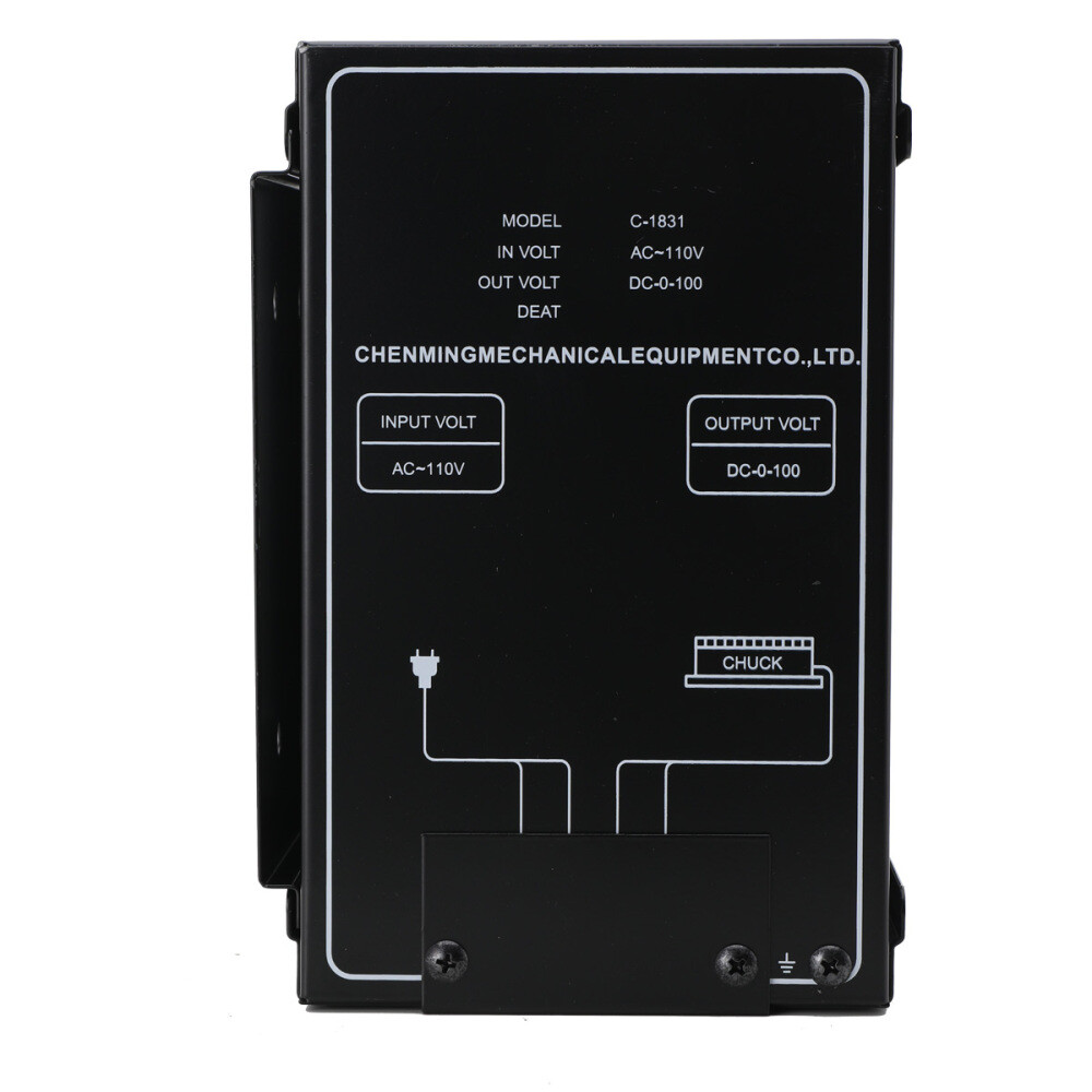 Lathe Electro Magnetic Chuck Controller 0-100V DC Adjustable with LED Display