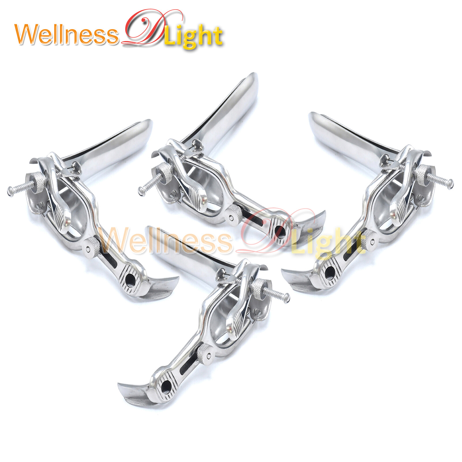 4 Pcs Large Graves Vaginal Speculum Surgical And Medical Instruments