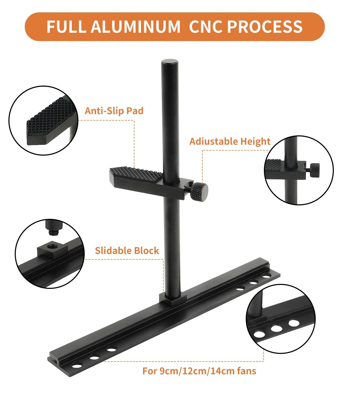 GPU Support Bracket, Adjustable Aluminum Anti Sag GPU Bracket, Video Graphics...