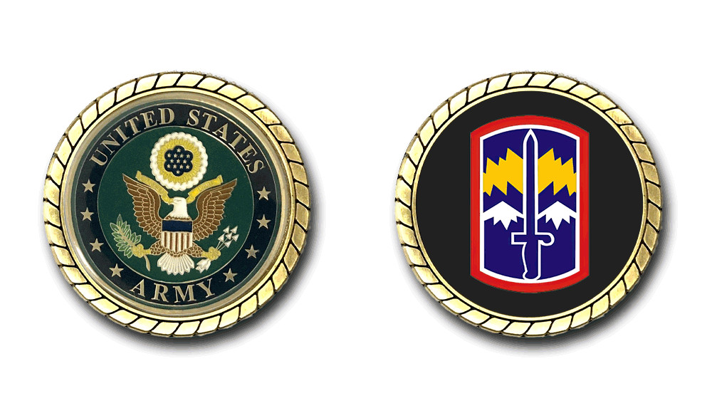 171st Infantry Brigade US Army Challenge Coin Officially Licensed