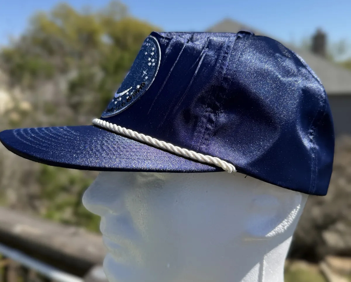 Grateful Dead Satin Snapback: "Blue Moon Jerry"