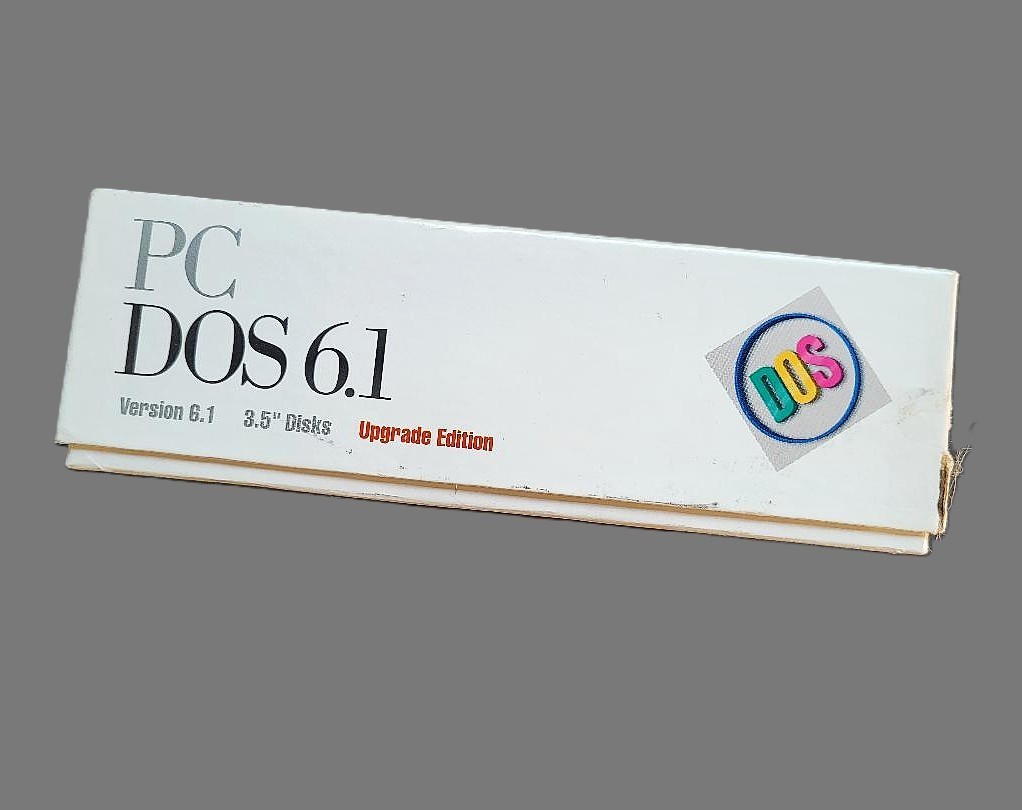 IBM PC DOS Version 6.1 w. 3.5" Diskettes UPGRADE Edition 1993