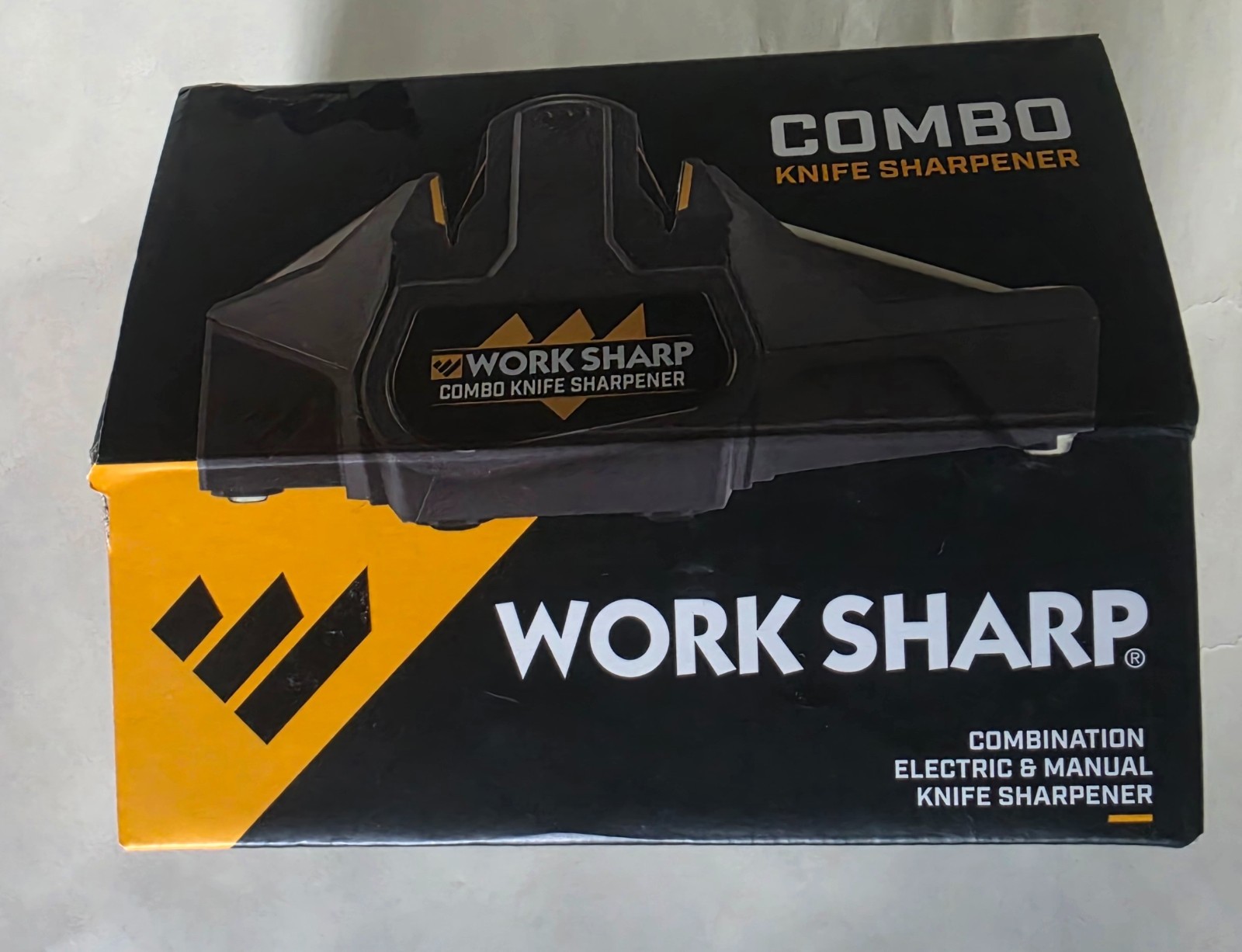 New Worksharp Combo Knife Sharpener WSCMB-WM - Open Box