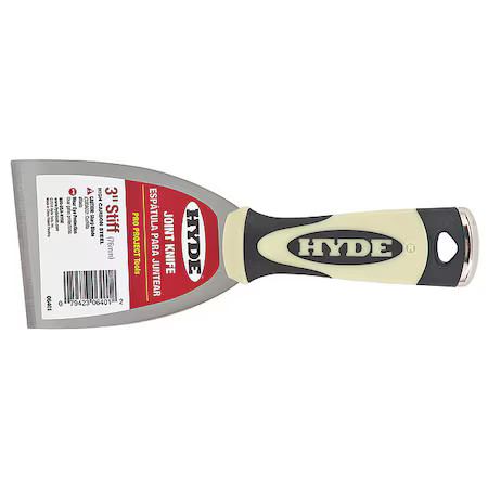 Hyde 06401 Scraper, Stiff, 3", Carbon Steel