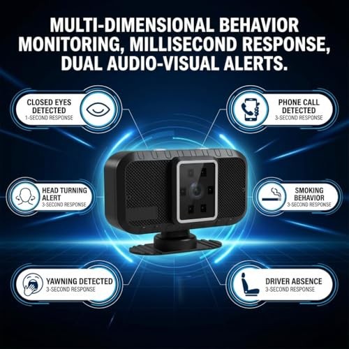 English Version Driver Fatigure Alarm Device with Video GPS Version2