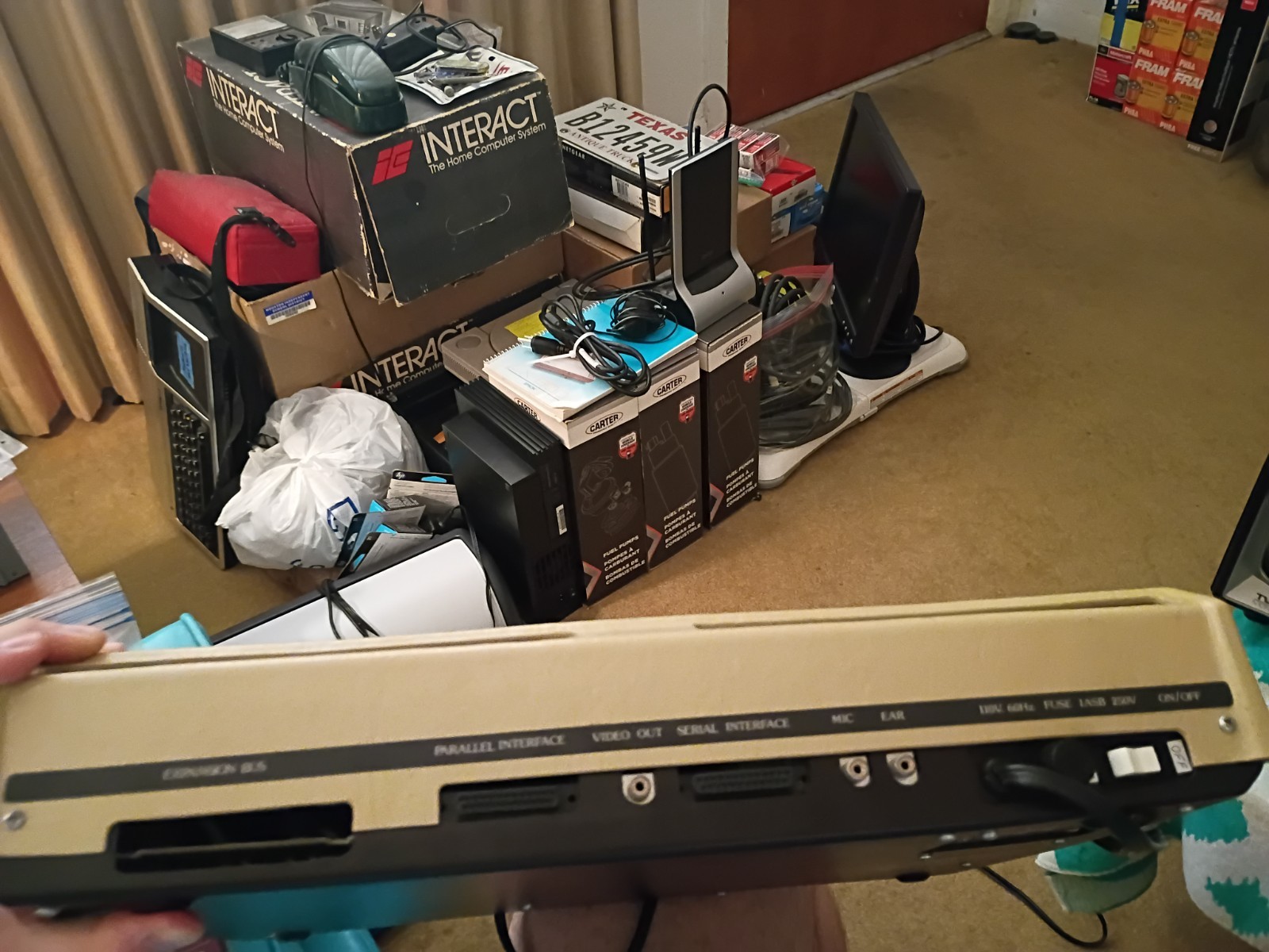 Rare Exidy Sorcerer Model DP 1000-1 Computer + Basic, Word Pacs & Guides Update!