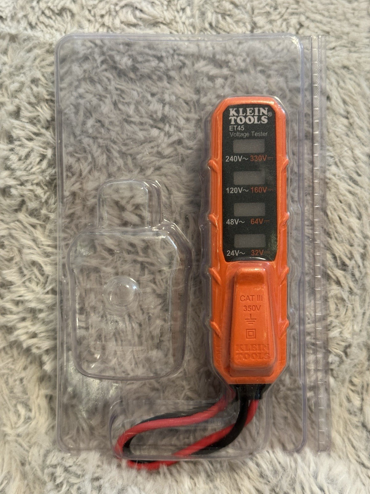 Klein Tools Analog LED Voltage Tester Et45