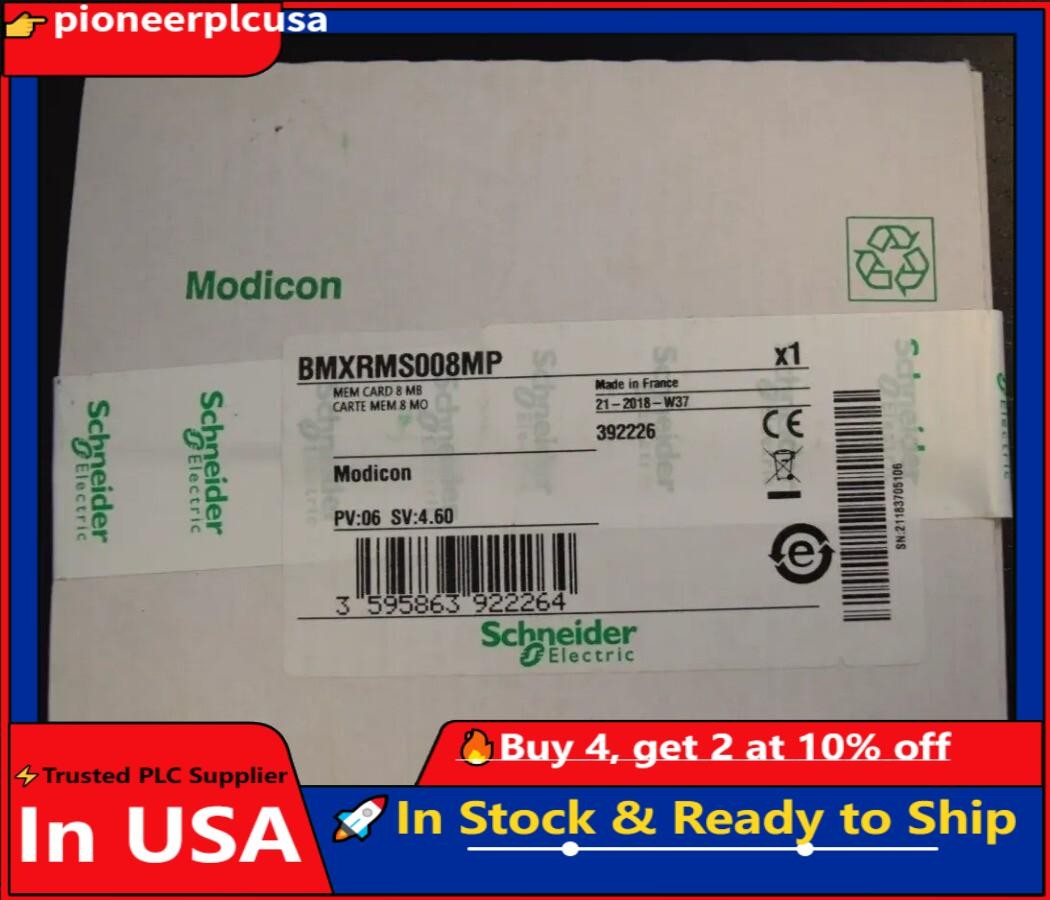 SCHNEIDER ELECTRIC BMXRMS008MP 8MB MEM CARD Fast Shipping 1PCS