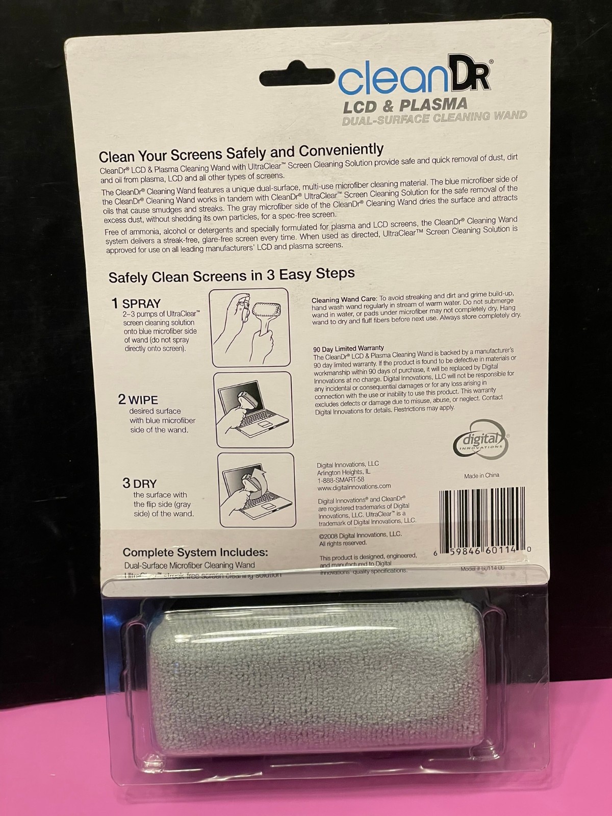 CleanDr LCD & Plasma Dual-Surface Cleaning