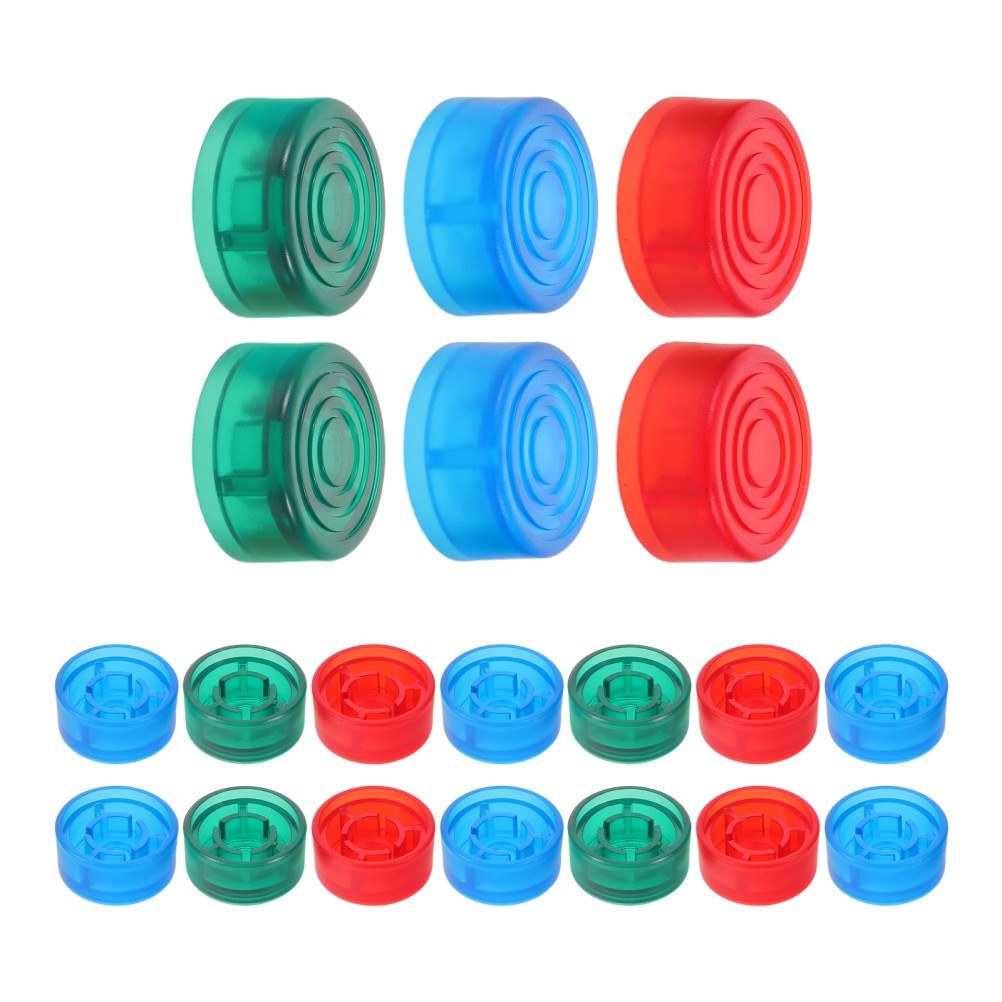 Universal Fit 25Mm Guitar Pedal Button Caps Durable Reusable Plastic Covers
