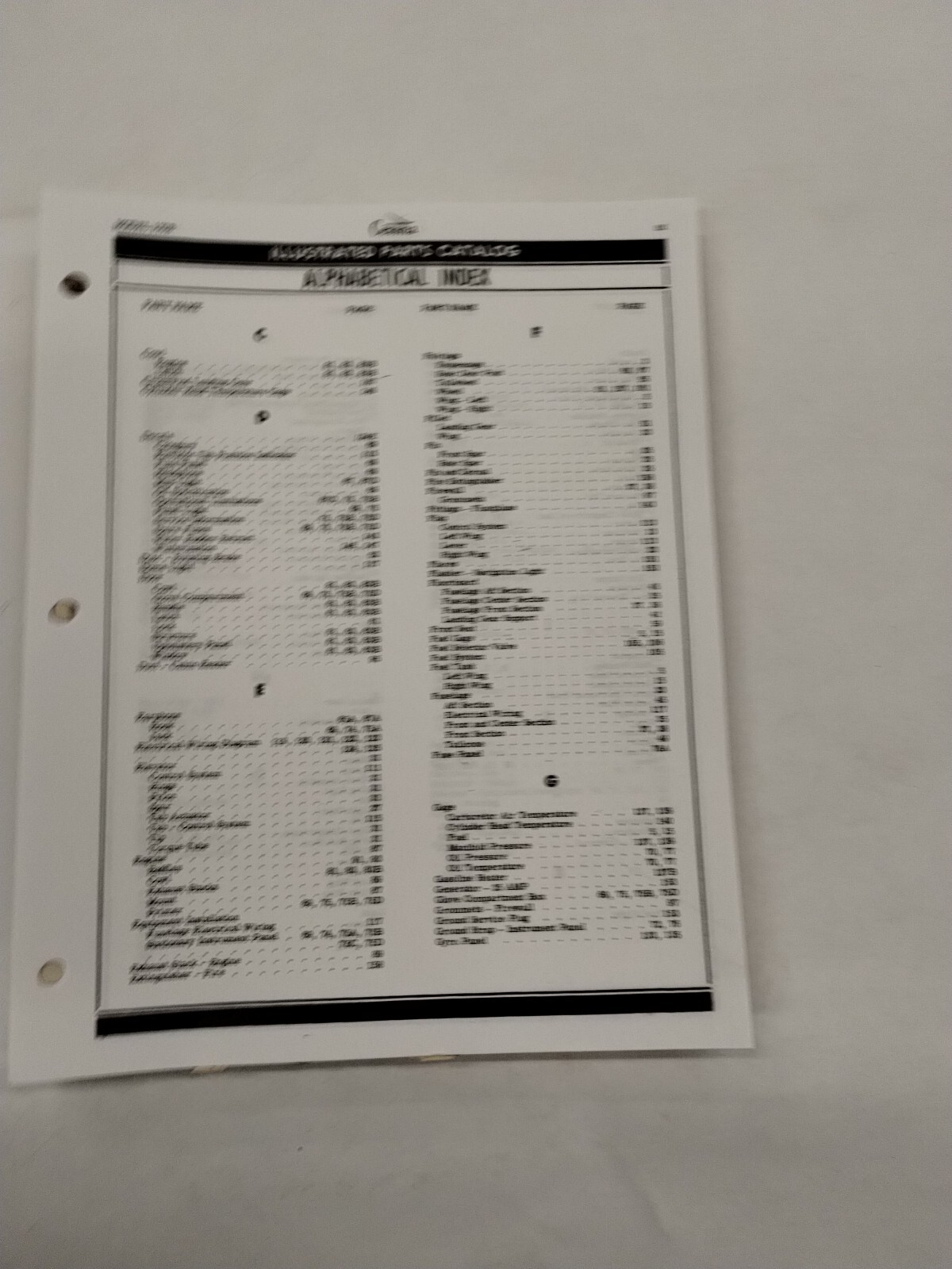 Cessna Model 170B Parts Catalog September 1, 1956-Original