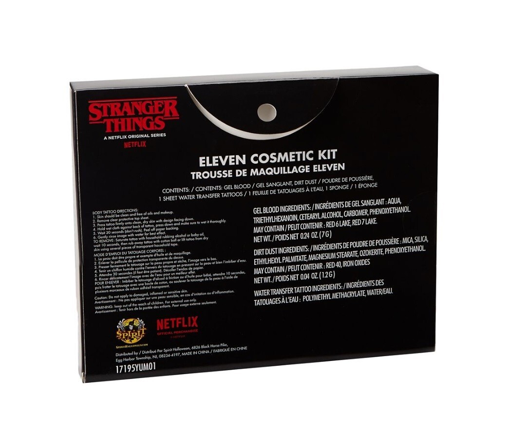 Stranger Things Eleven Halloween Makeup Kit #5900