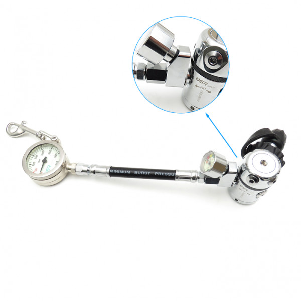 High Pressures Diving Splitter Supplies Lightweight Flexible Scuba Regulator