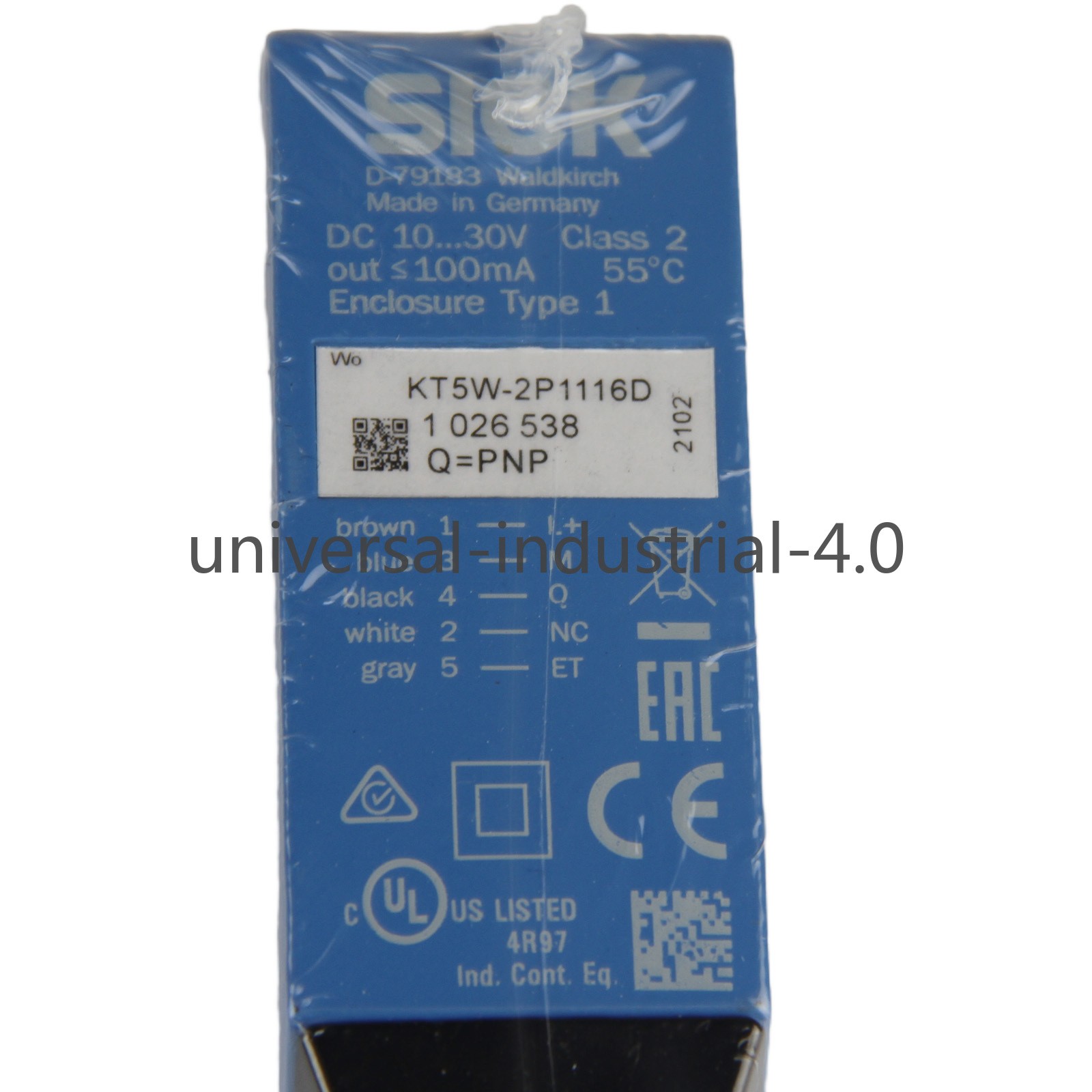 New Sick KT5W-2P1116D 1026538 Contrast Sensor
